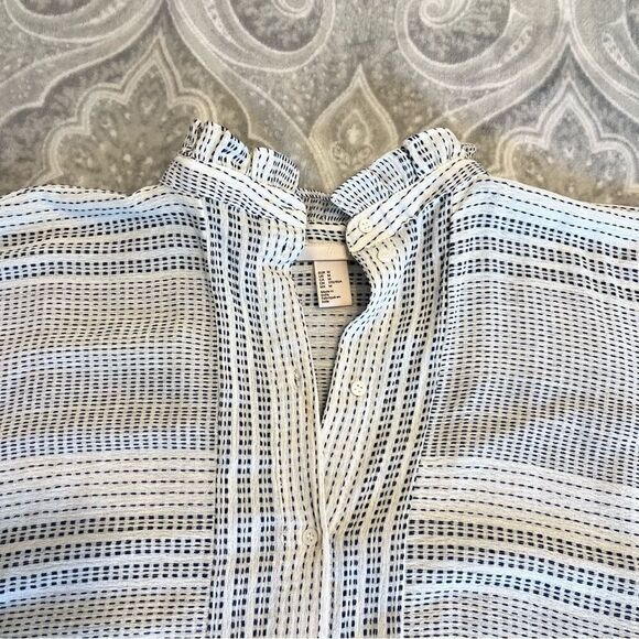 H&M Wide-cut Flounced Tunic - Picture 3 of 4